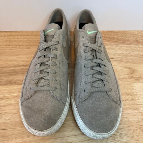 Nike Blazer Low 'Khaki' Low Top Sneakers Men’s Size 9.5 - 371760-208 SB - Picture 3 of 9